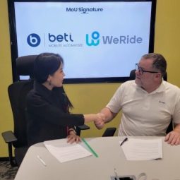 Signature d’un MoU avec Weride